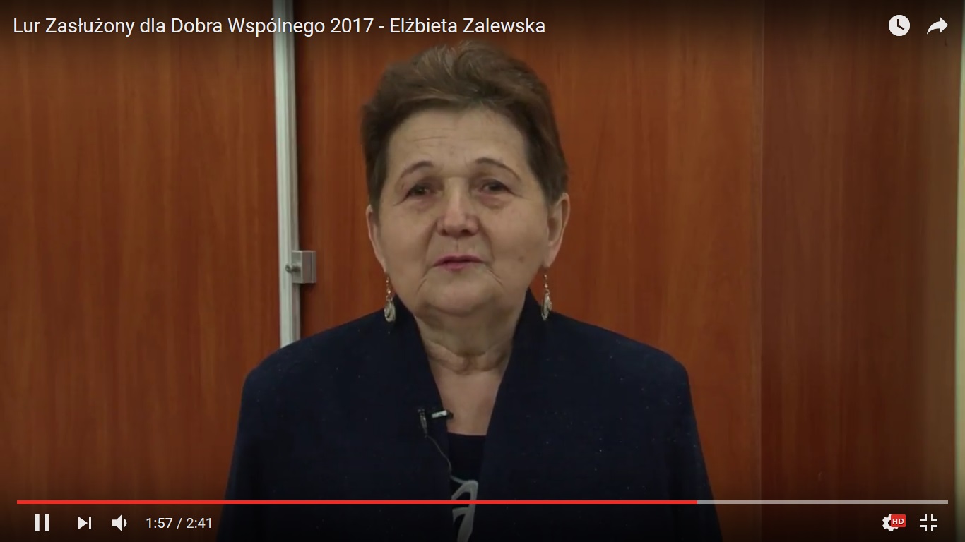 ???: Lur Zasłużony dla Dobra Wspólnego 2017 - Elżbieta Zalewska 