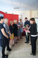 Miniatura zdjęcia: Gwiazda umilał czas pracownikom gminnej oświaty