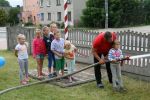 Miniatura zdjęcia: Świętowały dzieci, ze strażakami na czele
