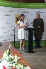 Miniatura zdjęcia: Skwer przy pomniku w Mszanowie nosi nazwę 2. Pułku Ułanów Grochowskich