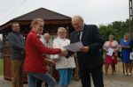 Miniatura zdjęcia: Lekarty. W geście wdzięczności za wspólne starania o wiatę 