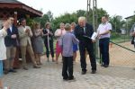Miniatura zdjęcia: Lekarty. W geście wdzięczności za wspólne starania o wiatę 