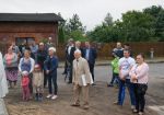 Miniatura zdjęcia: Lekarty. W geście wdzięczności za wspólne starania o wiatę 