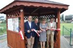 Miniatura zdjęcia: Lekarty. W geście wdzięczności za wspólne starania o wiatę 
