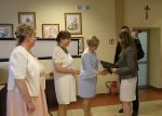 Miniatura zdjęcia: Warcabiści i dyrektorzy szkół na sesji